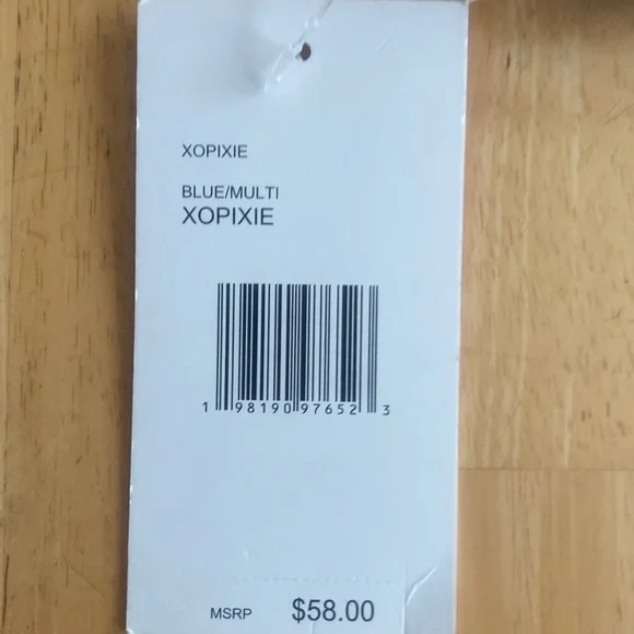 Betsey Johnson Blue white yellow Floral Wallet wristlet phone holder NWT. - Picture 13 of 13